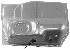 VAN WEZEL 3732081 -  Топливный бак